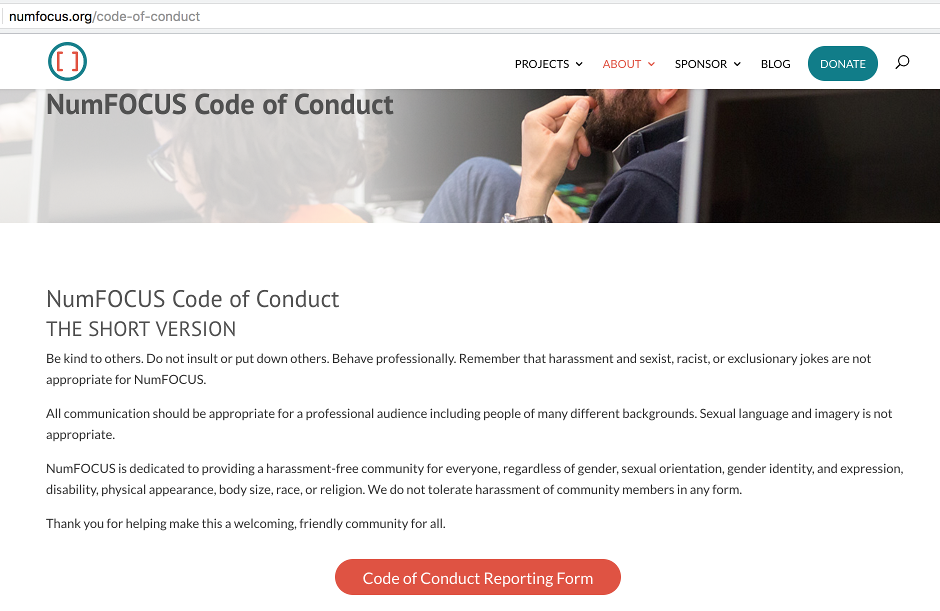 Code Of Conduct For Nips And Other Stem Associations - home